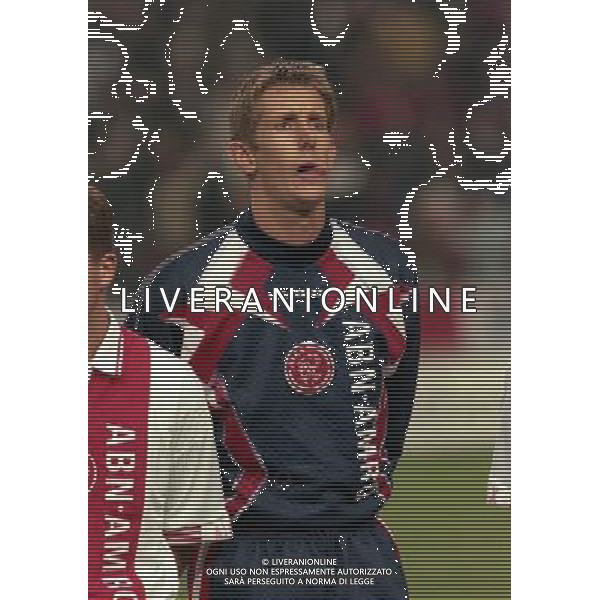21-10-1997 AMSTERDAM- COPPA UEFA AJAX UDINESE 1-0 NELLA FOTO Edwin van der Sar AG ALDO LIVERANI SAS
