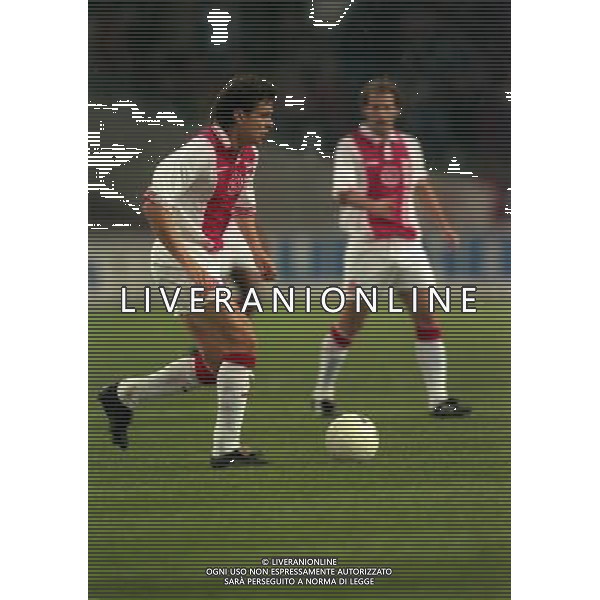 21-10-1997 AMSTERDAM- COPPA UEFA AJAX UDINESE 1-0 NELLA FOTO JARI LITMANEN AG ALDO LIVERANI SAS