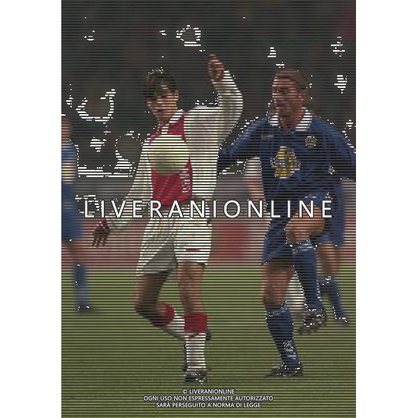 21-10-1997 AMSTERDAM- COPPA UEFA AJAX UDINESE 1-0 NELLA FOTO DANI AG ALDO LIVERANI SAS