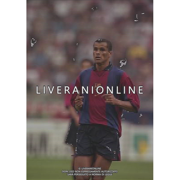 TORNEO DI AMSTERDAM 2000-2001 BARCELLONA LAZIO NELLA FOTO RIVALDO AG ALDO LIVERANI SAS
