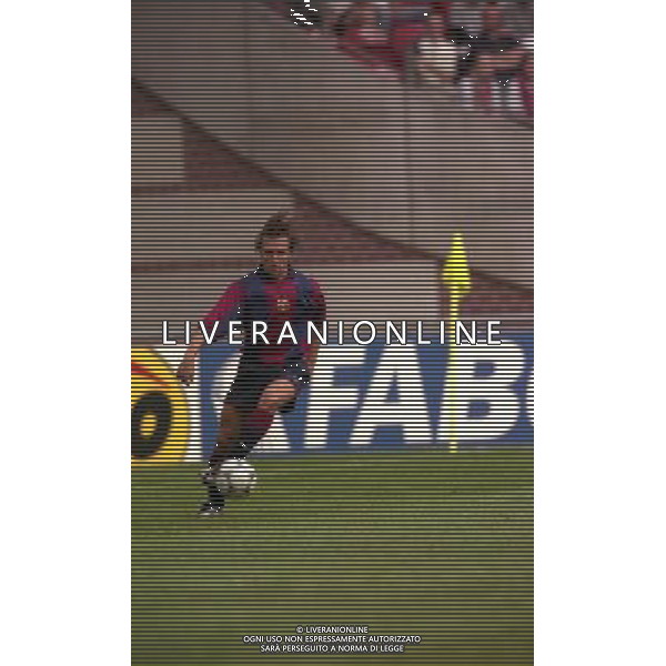 TORNEO DI AMSTERDAM 2000-2001 BARCELLONA LAZIO NELLA FOTO Boudewijn Zenden AG ALDO LIVERANI SAS