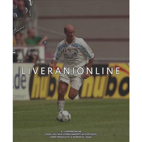 TORNEO DI AMSTERDAM 2000-2001 BARCELLONA LAZIO NELLA FOTO ATTILIO LOMBARDO AG ALDO LIVERANI SAS