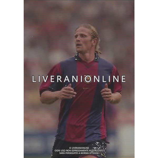 TORNEO DI AMSTERDAM 2000-2001 BARCELLONA LAZIO NELLA FOTO EMMANUEL PETIT AG ALDO LIVERANI SAS