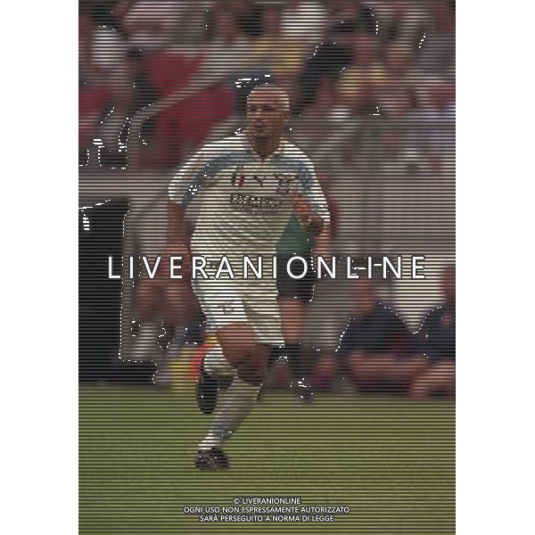 TORNEO DI AMSTERDAM 2000-2001 BARCELLONA LAZIO NELLA FOTO FABRIZIO RAVANELLI AG ALDO LIVERANI SAS