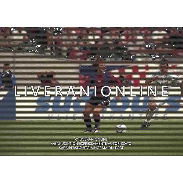 TORNEO DI AMSTERDAM 2000-2001 BARCELLONA LAZIO NELLA FOTO Boudewijn Zenden AG ALDO LIVERANI SAS