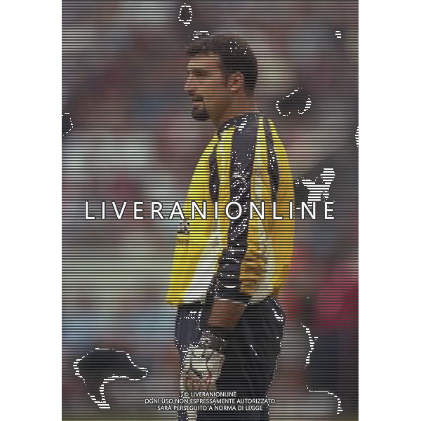 TORNEO DI AMSTERDAM 2000-2001 BARCELLONA LAZIO NELLA FOTO ANGELO PERUZZI AG ALDO LIVERANI SAS