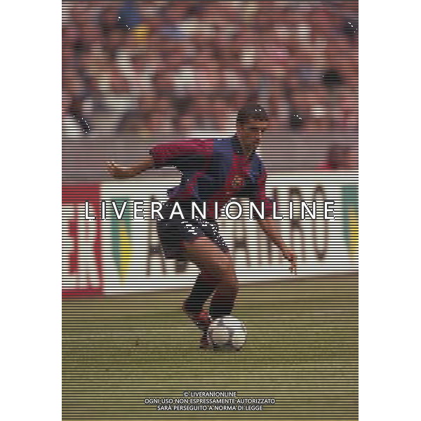 TORNEO DI AMSTERDAM 2000-2001 BARCELLONA LAZIO NELLA FOTO SIMAO SABROSA AG ALDO LIVERANI SAS