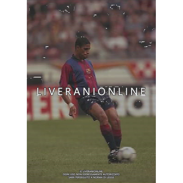 TORNEO DI AMSTERDAM 2000-2001 BARCELLONA LAZIO NELLA FOTO MICHAEL REIZIGER AG ALDO LIVERANI SAS