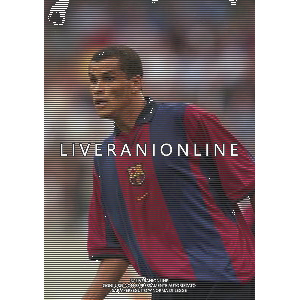 TORNEO DI AMSTERDAM 2000-2001 BARCELLONA LAZIO NELLA FOTO RIVALDO AG ALDO LIVERANI SAS