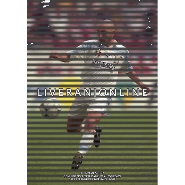 TORNEO DI AMSTERDAM 2000-2001 BARCELLONA LAZIO NELLA FOTO IVAN DE LA PENA AG ALDO LIVERANI SAS