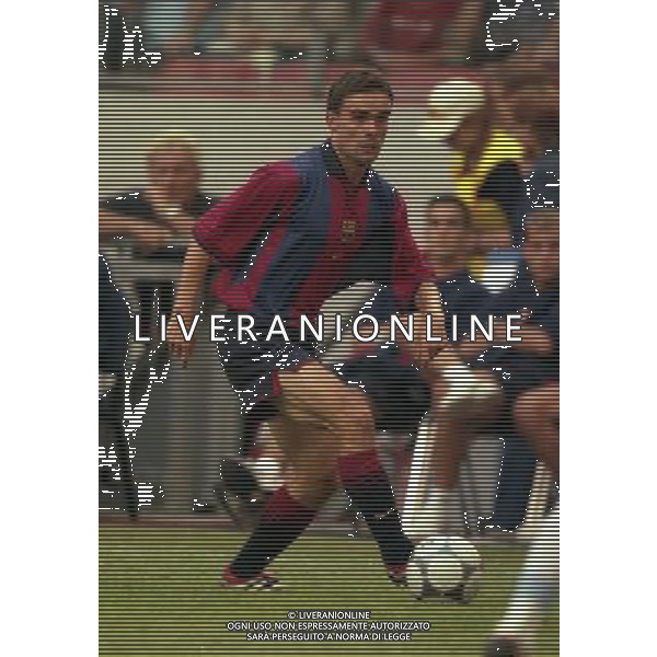 TORNEO DI AMSTERDAM 2000-2001 BARCELLONA LAZIO NELLA FOTO MARC OVERMARS AG ALDO LIVERANI SAS