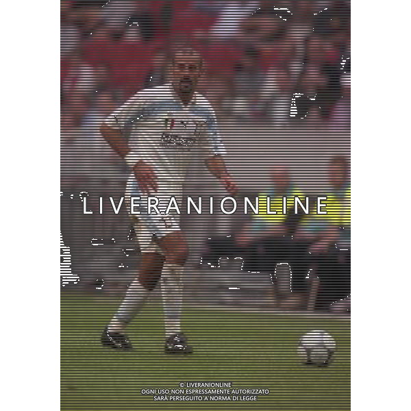 TORNEO DI AMSTERDAM 2000-2001 BARCELLONA LAZIO NELLA FOTO GOUSEPPE PANCARO AG ALDO LIVERANI SAS