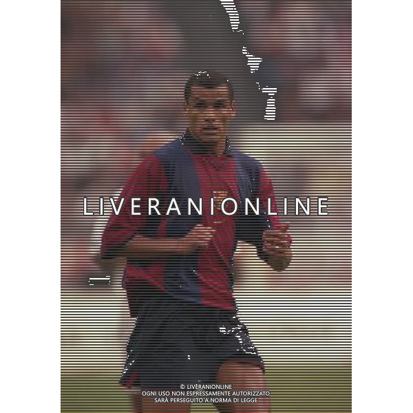 TORNEO DI AMSTERDAM 2000-2001 BARCELLONA LAZIO NELLA FOTO RIVALDO AG ALDO LIVERANI SAS