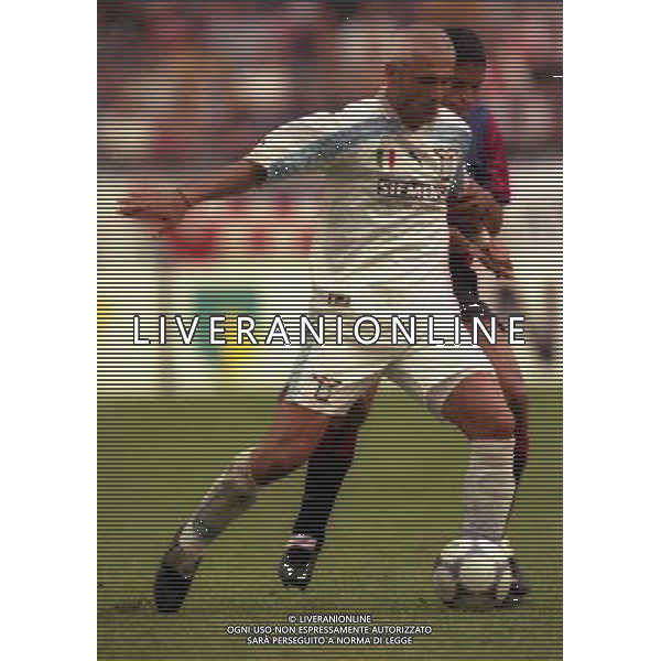 TORNEO DI AMSTERDAM 2000-2001 BARCELLONA LAZIO NELLA FOTO FABRIZIO RAVANELLI AG ALDO LIVERANI SAS