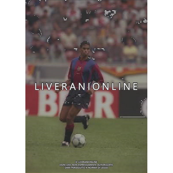 TORNEO DI AMSTERDAM 2000-2001 BARCELLONA LAZIO NELLA FOTO MICHEL REIZIGER AG ALDO LIVERANI SAS