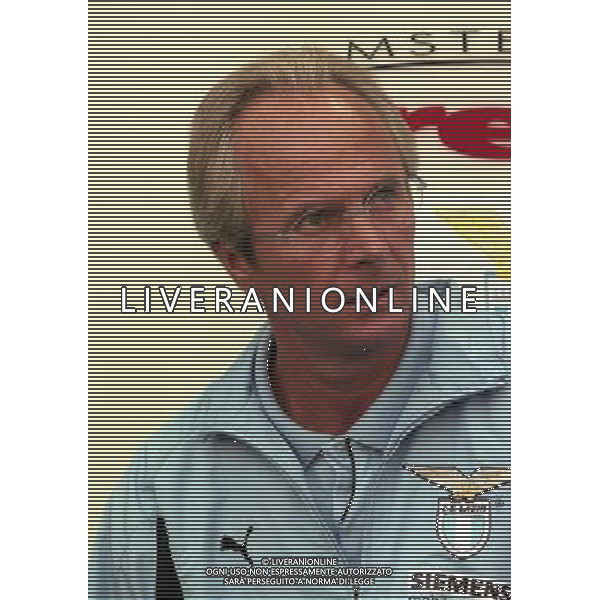 TORNEO DI AMSTERDAM 2000-2001 BARCELLONA LAZIO NELLA FOTO SVEN GORAN ERIKSSON AG ALDO LIVERANI SAS