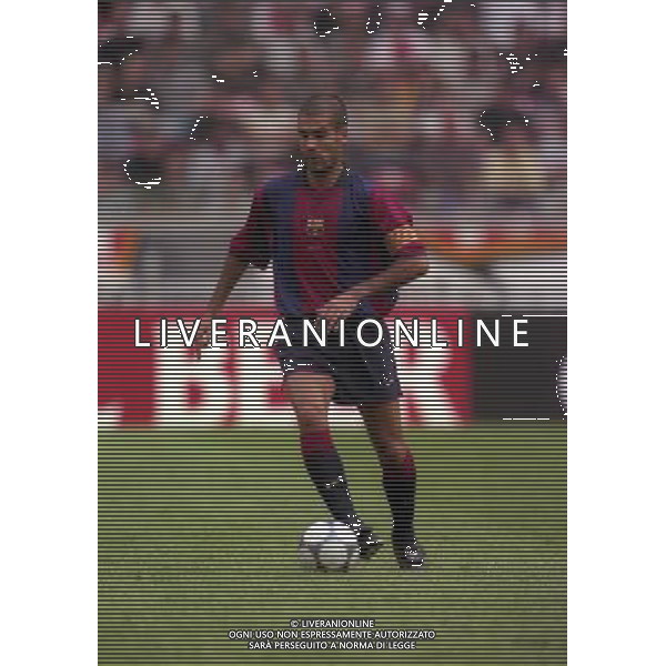 TORNEO DI AMSTERDAM 2000-2001 BARCELLONA LAZIO NELLA FOTO JOSEP GUARDIOLA AG ALDO LIVERANI SAS