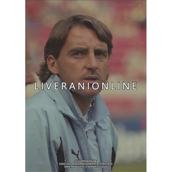 TORNEO DI AMSTERDAM 2000-2001 BARCELLONA LAZIO NELLA FOTO ROBERTO MANCINI AG ALDO LIVERANI SAS