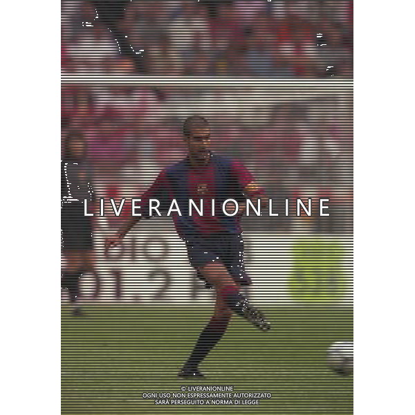TORNEO DI AMSTERDAM 2000-2001 BARCELLONA LAZIO NELLA FOTO JOSEP GUARDIOLA AG ALDO LIVERANI SAS