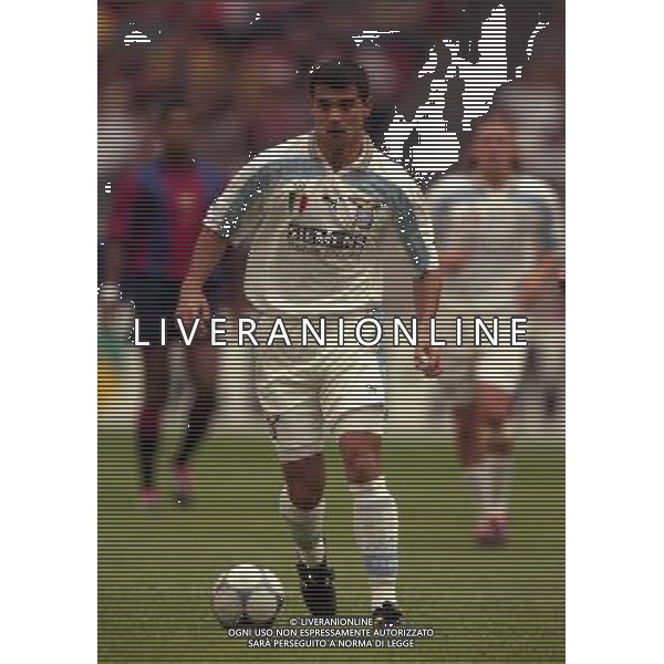 TORNEO DI AMSTERDAM 2000-2001 BARCELLONA LAZIO NELLA FOTO DEJAN STANKOVIC AG ALDO LIVERANI SAS