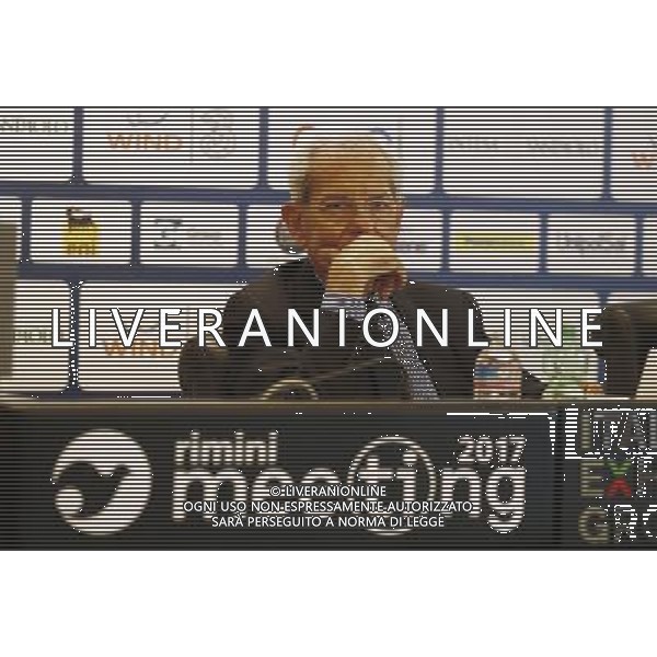 Rimini - XXXVIII Edizione Meeting per l\'Amicizia fra i Popoli 20/08/2017 nella foto: LUCIANO VIOLANTE ©Claudio Zamagni/Agenzia Aldo Liverani 