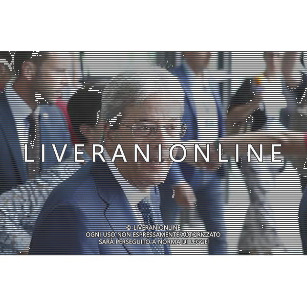 Rimini - XXXVIII Edizione Meeting per l\'Amicizia fra i Popoli 20/08/2017 nella foto: il presidente del consiglio Paolo Gentiloni ©Claudio Zamagni/Agenzia Aldo Liverani 