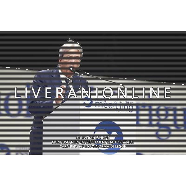 Rimini - XXXVIII Edizione Meeting per l\'Amicizia fra i Popoli 20/08/2017 nella foto: il presidente del consiglio Paolo Gentiloni ©Claudio Zamagni/Agenzia Aldo Liverani 
