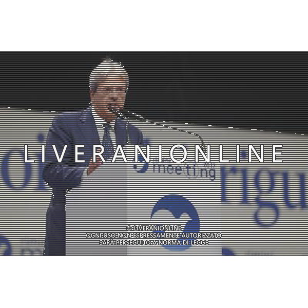 Rimini - XXXVIII Edizione Meeting per l\'Amicizia fra i Popoli 20/08/2017 nella foto: il presidente del consiglio Paolo Gentiloni ©Claudio Zamagni/Agenzia Aldo Liverani 