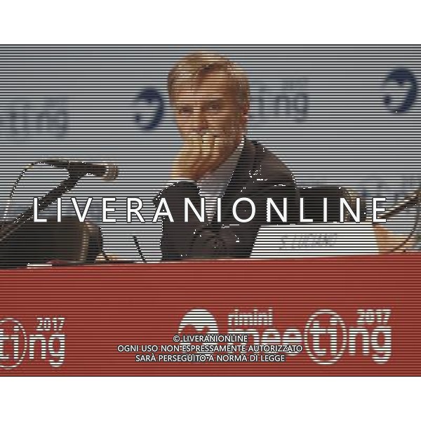 Rimini - XXXVIII Edizione Meeting per l\'Amicizia fra i Popoli 21/08/2017 nella foto: il Ministro delle Infrastrutture GRAZIANO DELRIO ©Claudio Zamagni/Agenzia Aldo Liverani 
