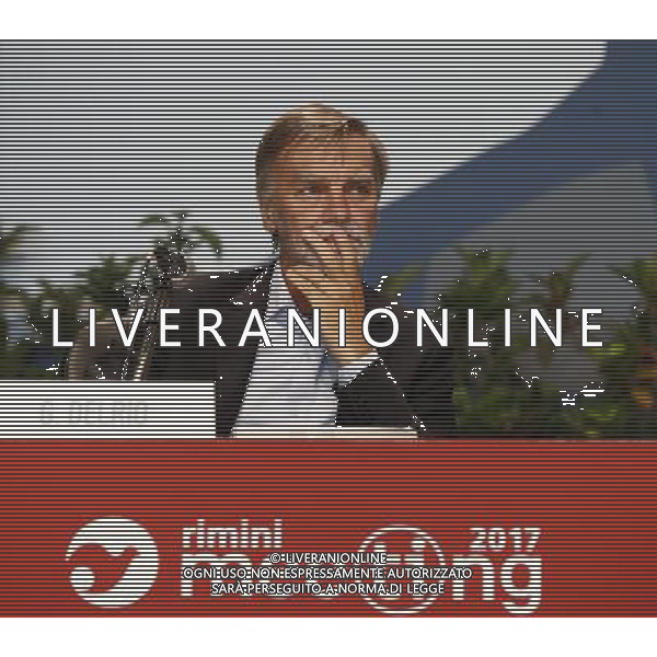 Rimini - XXXVIII Edizione Meeting per l\'Amicizia fra i Popoli 21/08/2017 nella foto: il Ministro delle Infrastrutture GRAZIANO DELRIO ©Claudio Zamagni/Agenzia Aldo Liverani 