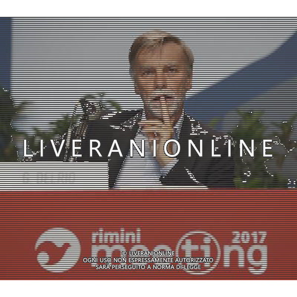 Rimini - XXXVIII Edizione Meeting per l\'Amicizia fra i Popoli 21/08/2017 nella foto: il Ministro delle Infrastrutture GRAZIANO DELRIO ©Claudio Zamagni/Agenzia Aldo Liverani 