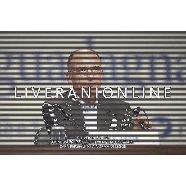 Rimini - XXXVIII Edizione Meeting per l\'Amicizia fra i Popoli 21/08/2017 nella foto: Enrico Letta ©Claudio Zamagni/Agenzia Aldo Liverani 