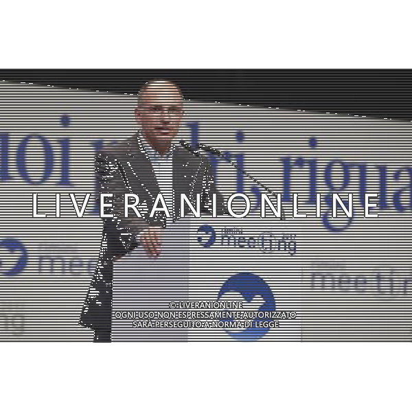 Rimini - XXXVIII Edizione Meeting per l\'Amicizia fra i Popoli 21/08/2017 nella foto: Enrico Letta ©Claudio Zamagni/Agenzia Aldo Liverani 