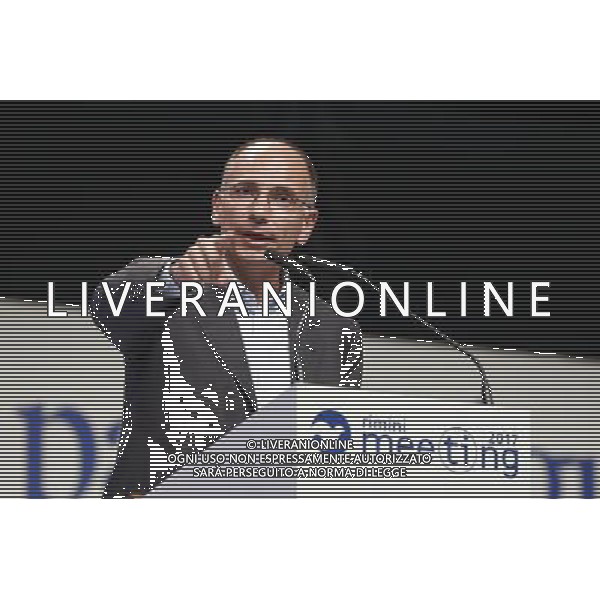 Rimini - XXXVIII Edizione Meeting per l\'Amicizia fra i Popoli 21/08/2017 nella foto: Enrico Letta ©Claudio Zamagni/Agenzia Aldo Liverani 