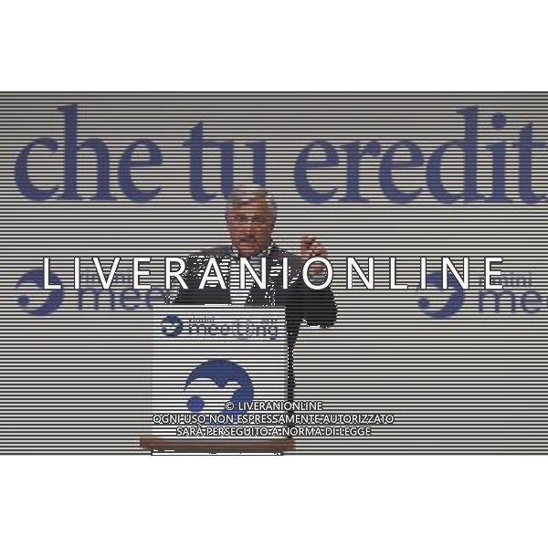 Rimini - XXXVIII Edizione Meeting per l\'Amicizia fra i Popoli 21/08/2017 nella foto: Antonio Tajani ©Claudio Zamagni/Agenzia Aldo Liverani 