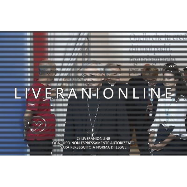 Rimini - XXXVIII Edizione Meeting per l\'Amicizia fra i Popoli 22/08/2017 nella foto: Filippo Santoro Arcivescovo di Taranto Â©Claudio Zamagni/Agenzia Aldo Liverani 