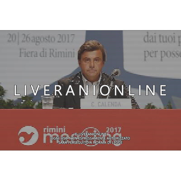 Rimini - XXXVIII Edizione Meeting per l\'Amicizia fra i Popoli 22/08/2017 nella foto: Carlo Calenda Ministro dello sviluppo economico Â©Claudio Zamagni/Agenzia Aldo Liverani 