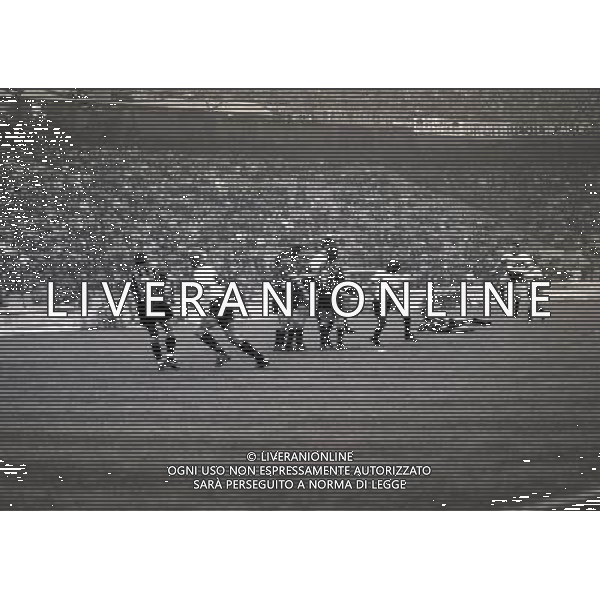 MILANO 20-03-1991 QUARTI DI FINALE DI COPPA UEFA INTER ATALANTA 2-0 NELLA FOTO AZIONE DI GIOCO AG ALDO LIVERANI SAS