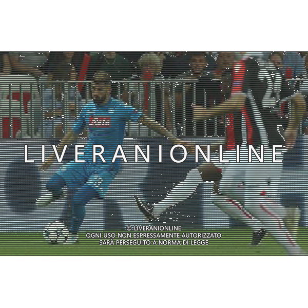 22-08-2017 NIZZA, NAPOLI PLAY OFF DI CHAMPIONS LEAGUE RITORNO NELLA FOTO: HYSAJ FOTO MOSCA, AG.LIVERANI