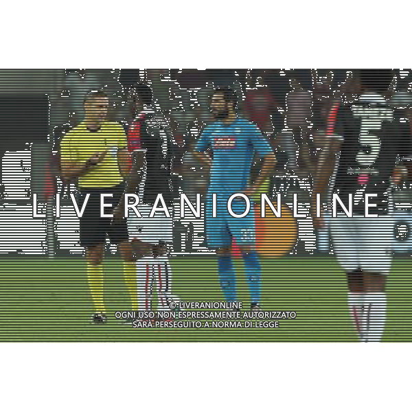 22-08-2017 NIZZA, NAPOLI PLAY OFF DI CHAMPIONS LEAGUE RITORNO NELLA FOTO: SKOMINA, BALOTELLI MARIO FOTO MOSCA, AG.LIVERANI