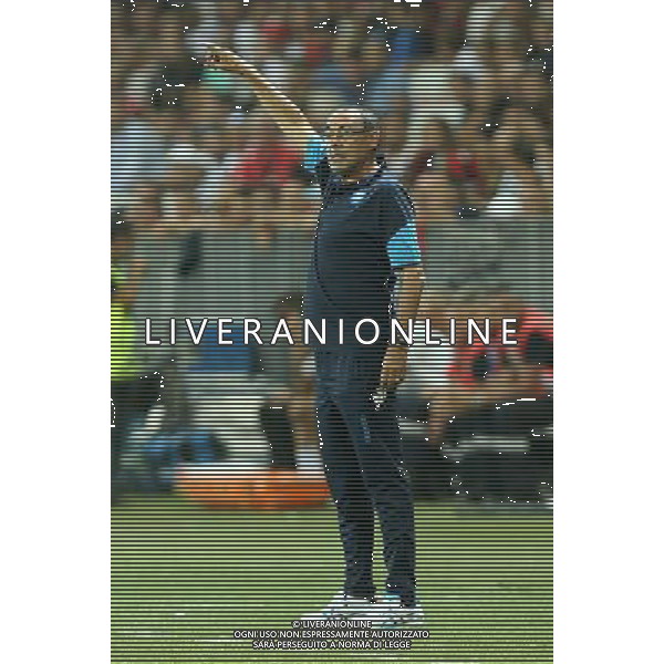 22-08-2017 NIZZA, NAPOLI PLAY OFF DI CHAMPIONS LEAGUE RITORNO NELLA FOTO: SARRI MAURIZIO FOTO MOSCA, AG.LIVERANI