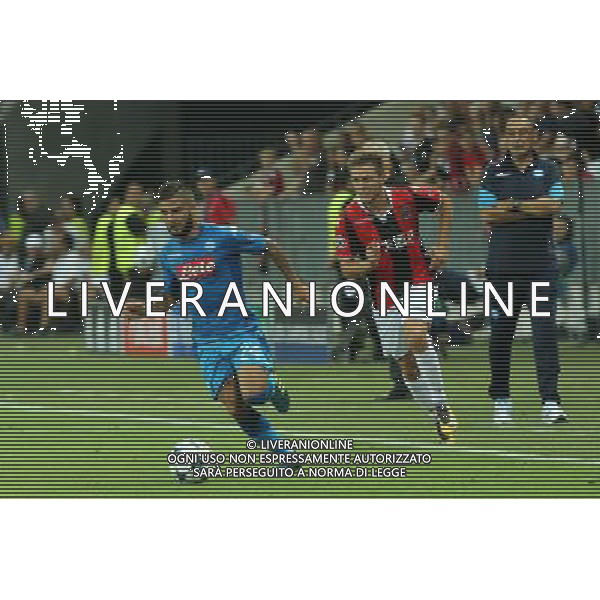 22-08-2017 NIZZA, NAPOLI PLAY OFF DI CHAMPIONS LEAGUE RITORNO NELLA FOTO: INSIGNE LORENZO FOTO MOSCA, AG.LIVERANI