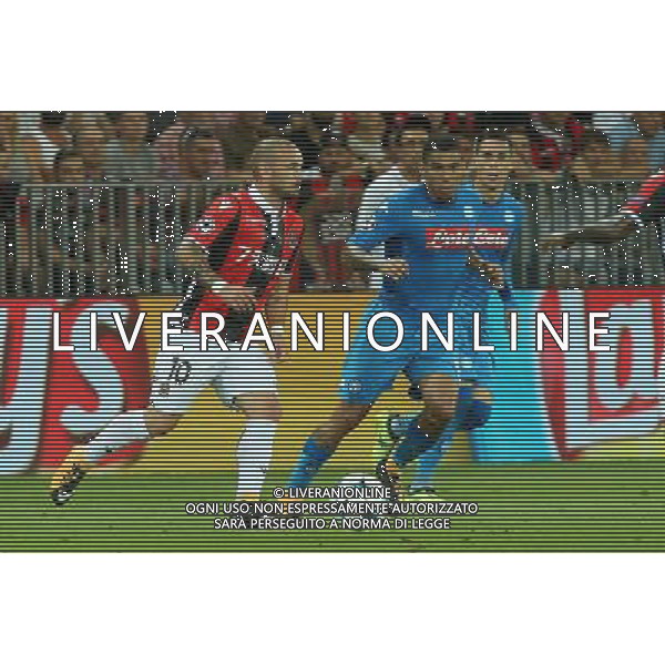 22-08-2017 NIZZA, NAPOLI PLAY OFF DI CHAMPIONS LEAGUE RITORNO NELLA FOTO: ALLAN, SNEIJDER FOTO MOSCA, AG.LIVERANI