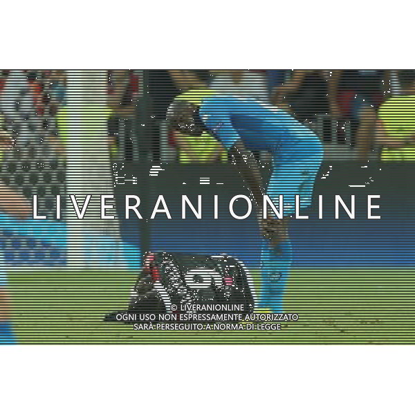 22-08-2017 NIZZA, NAPOLI PLAY OFF DI CHAMPIONS LEAGUE RITORNO NELLA FOTO: BALOTELLI, KOULIBALY FOTO MOSCA, AG.LIVERANI