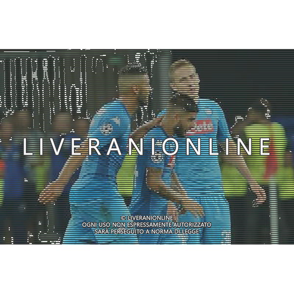 22-08-2017 NIZZA, NAPOLI PLAY OFF DI CHAMPIONS LEAGUE RITORNO NELLA FOTO: ESULTANZA INSIGNE LORENZO FOTO MOSCA AG LIVERANI