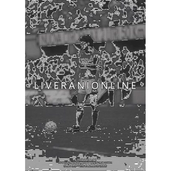 29-03 1987 MILANO- CAMPIONATO DI CALCIO SERIE A MILAN SAMPDORIA 0-2 NELLA FOTO ROBERTO MANCINI AG ALDO LIVERANI SAS