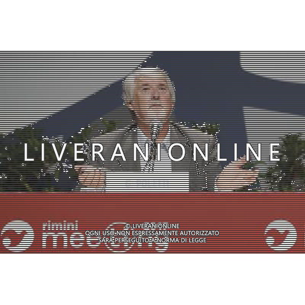 Rimini - XXXVIII Edizione Meeting per l\'Amicizia fra i Popoli 23/08/2017 nella foto: GIULIANO POLETTI Ministro del Lavoro ©Claudio Zamagni/Agenzia Aldo Liverani 