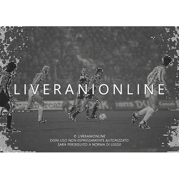 18-03-1987 MILANO QUARTI DI FINALE DI COPPA UEFA INTER GOTEBORG 1-1 NELLA FOTO ALESSANDRO ALTOBELLI AG ALDO LIVERANI SAS