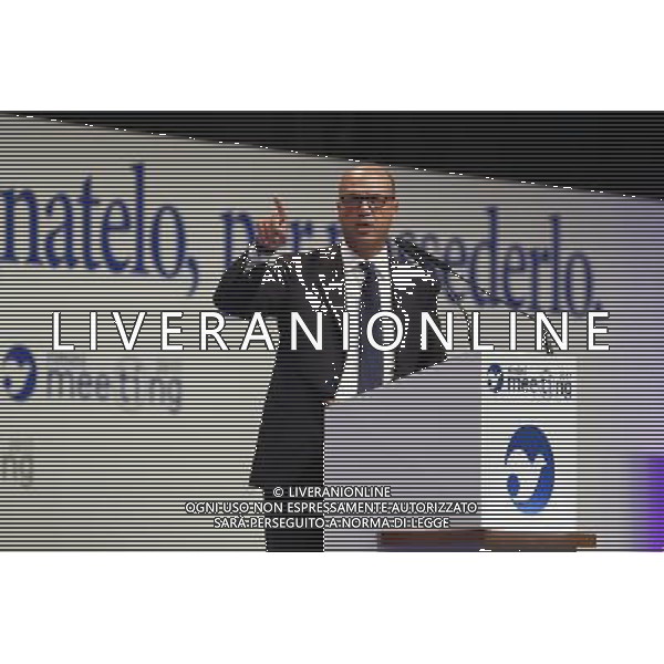 Rimini - XXXVIII Edizione Meeting per l\'Amicizia fra i Popoli 24/08/2017 nella foto: Angelino Alfano Ministro degli affari esteri ©Claudio Zamagni/Agenzia Aldo Liverani 