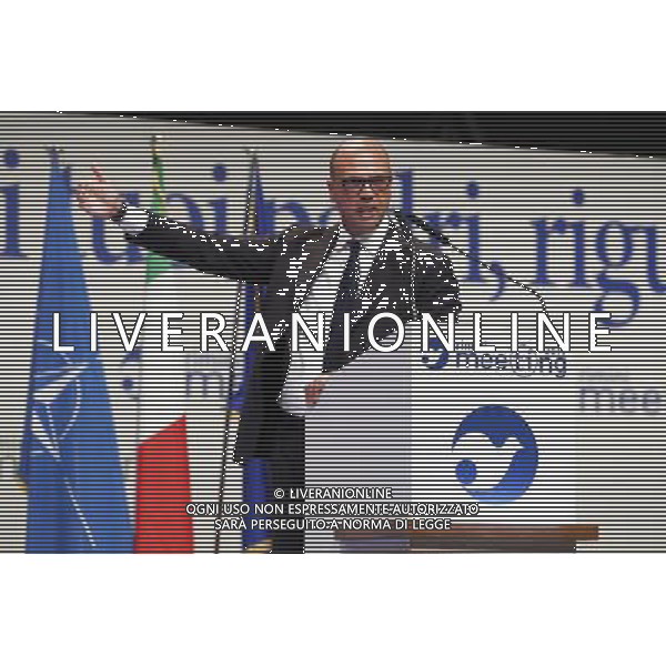 Rimini - XXXVIII Edizione Meeting per l\'Amicizia fra i Popoli 24/08/2017 nella foto: Angelino Alfano Ministro degli affari esteri ©Claudio Zamagni/Agenzia Aldo Liverani 